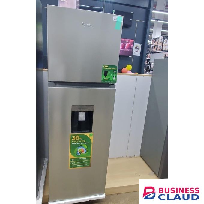 Syinix 257 ltrs no frost fridge with dispenser. Elegant design with low power consumption