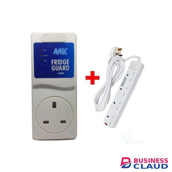 MK Fridge Guard Free 4 Way Power King Extension //Fridge Guard For Hisense Fridge + Free 4 Way Power King Extension