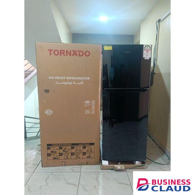 Tornado 304L No Frost Fridge- Premium Black 3-Year Warranty