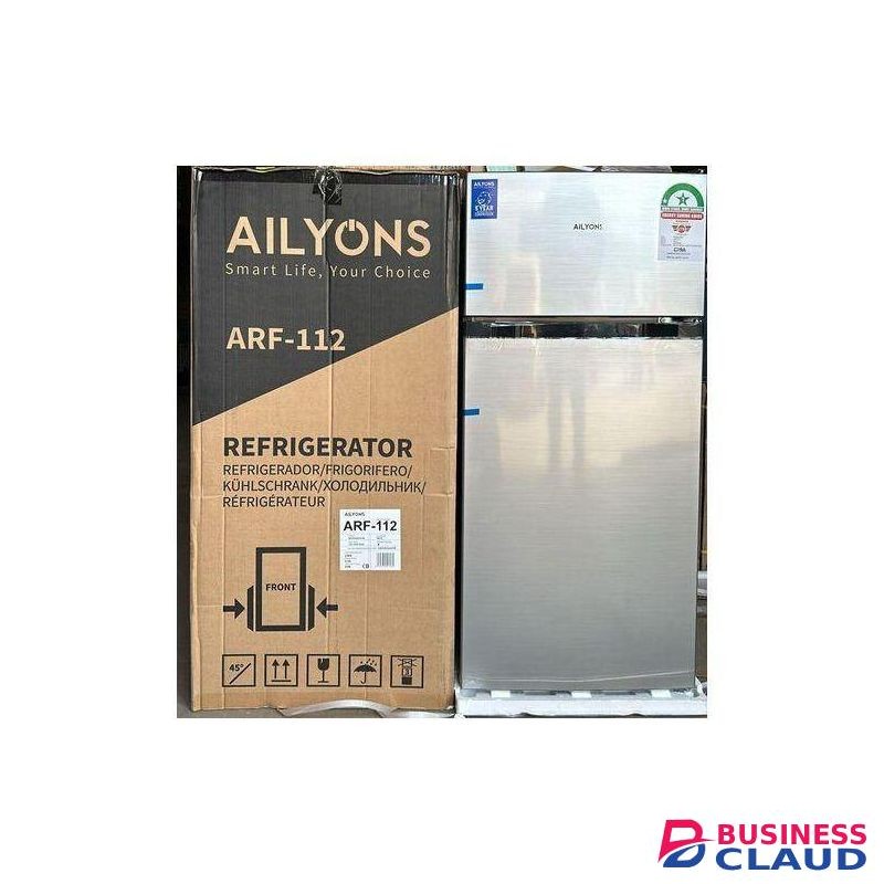 AILYONS 112 Litres Double Door Fridge Power Saving