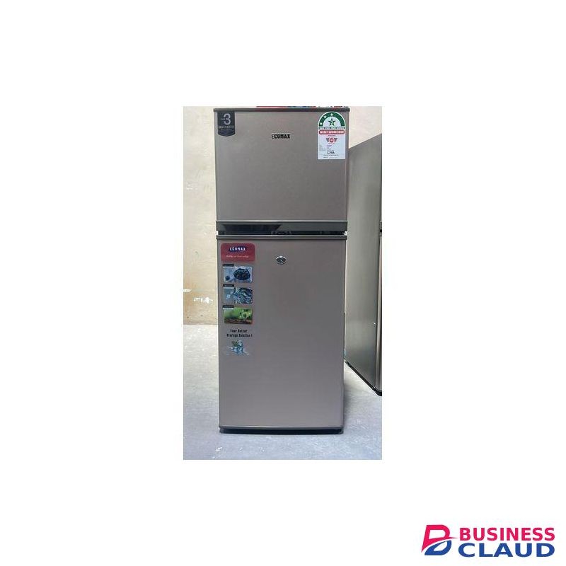 Ecomax 118L Double Door Fridge with free gift