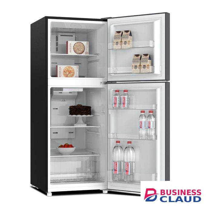 VON Double Door Fridge 125Litres Direct Cool