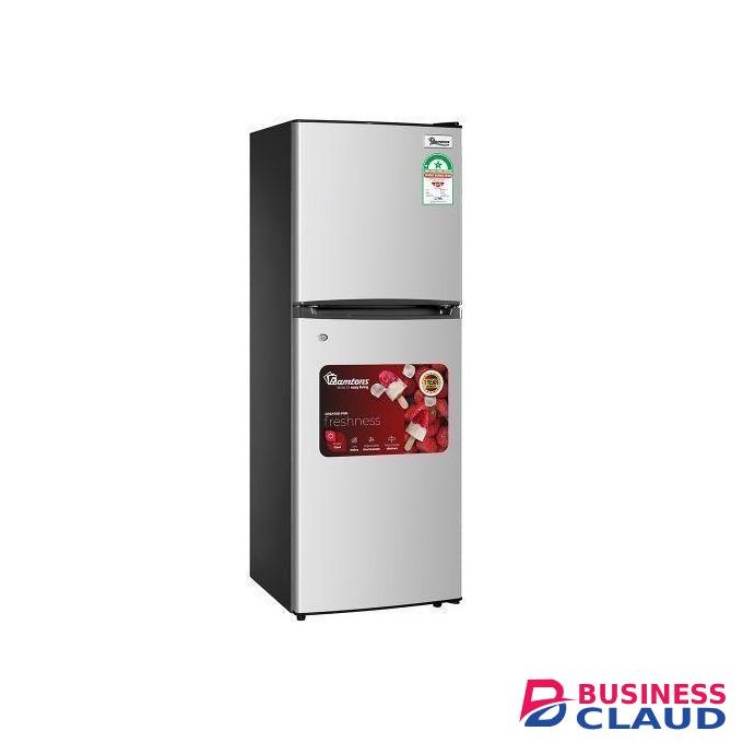 Bramton RF/203, 2 Door Direct Cool Fridge, 128 Litres - Silver(1YR WRTY)