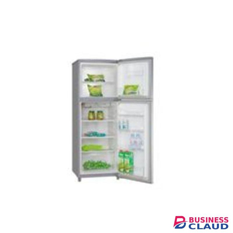 Hisense Fridge REF205DR Double DoorWith Adjustable Leg 205L-GREY WITH FREE GIFT
