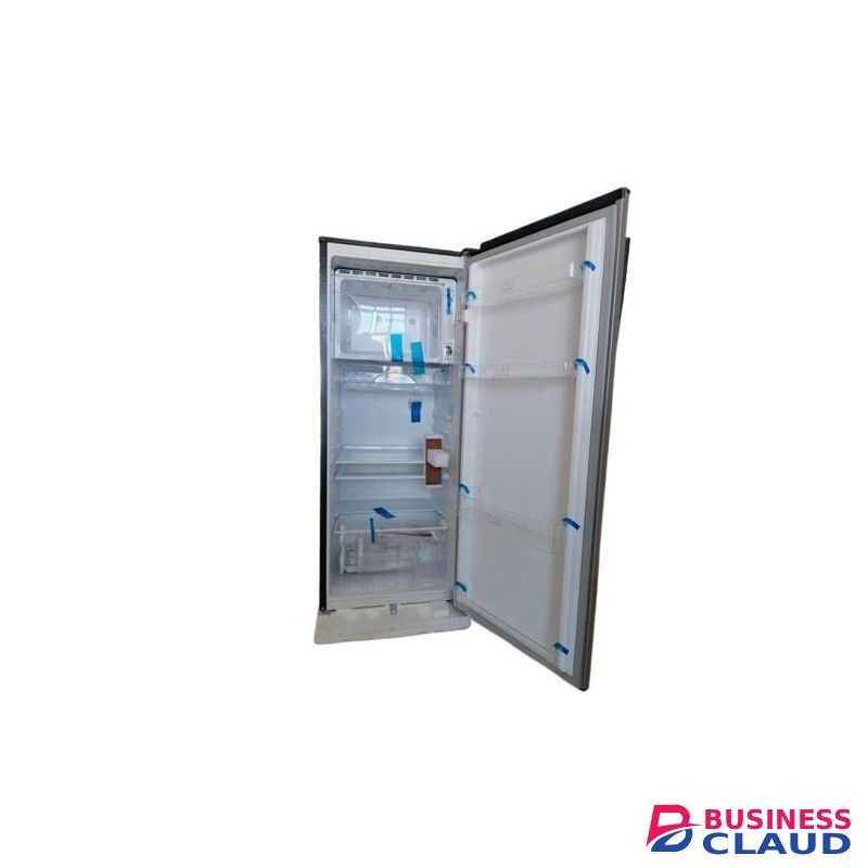 Fridge 175L single Door Defrost (Direct cool) line silver