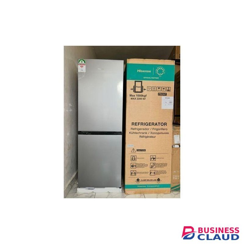 Hisense 230Litres Double Door No Frost Fridge , Bottom Freezer with free Gift