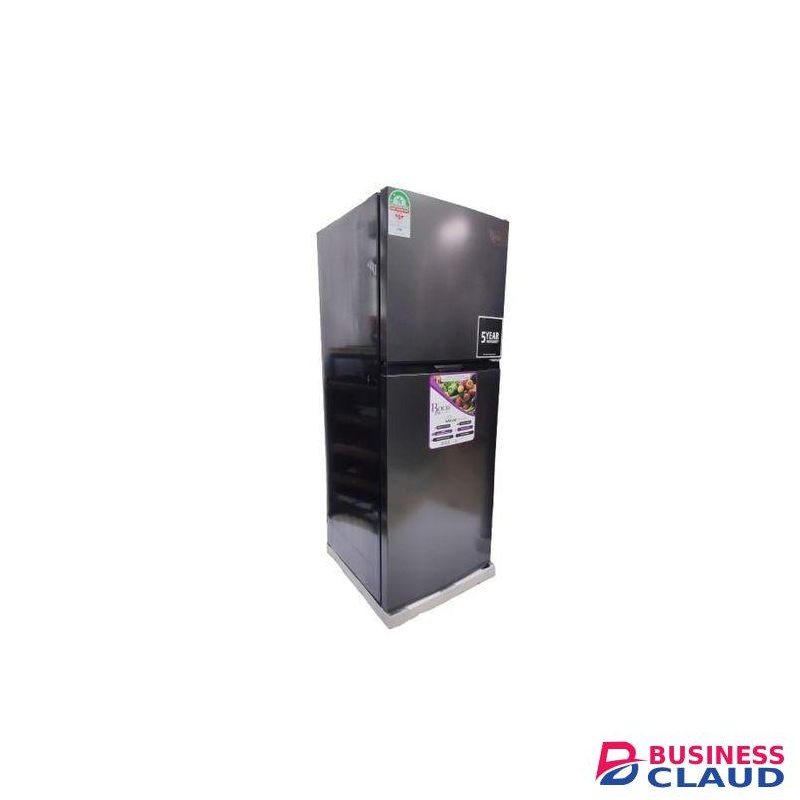 Roch 197L Non Frost Double Door FRIDGE RFR-250DT-B