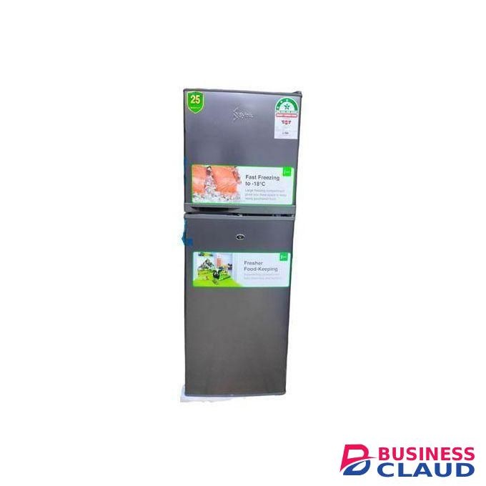 Syinix 137 Litres Double Door Fridge with 3 Star Rating- Energy Sufficient