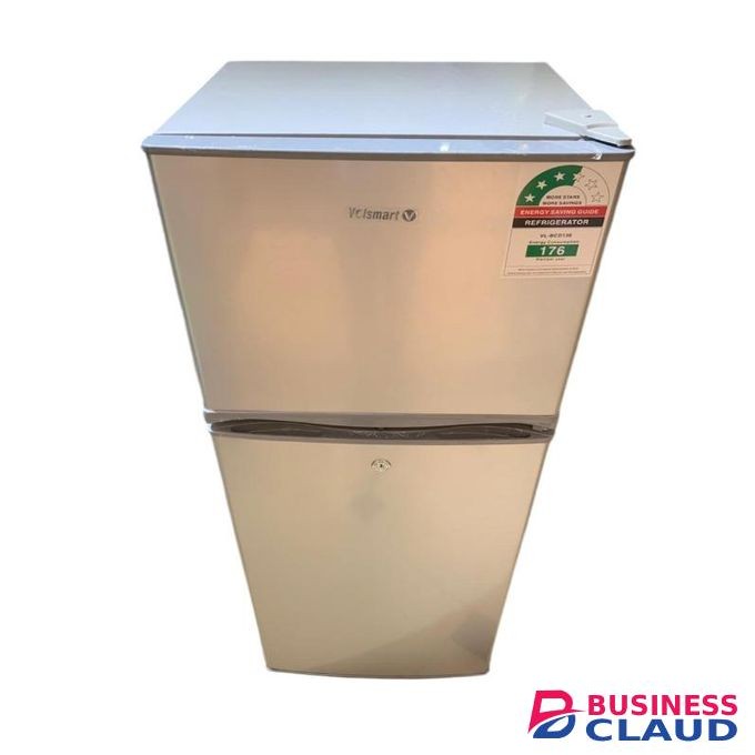 VOLSMART Fridge 138L Double Door Top Mounted Freezer Reliable Quality