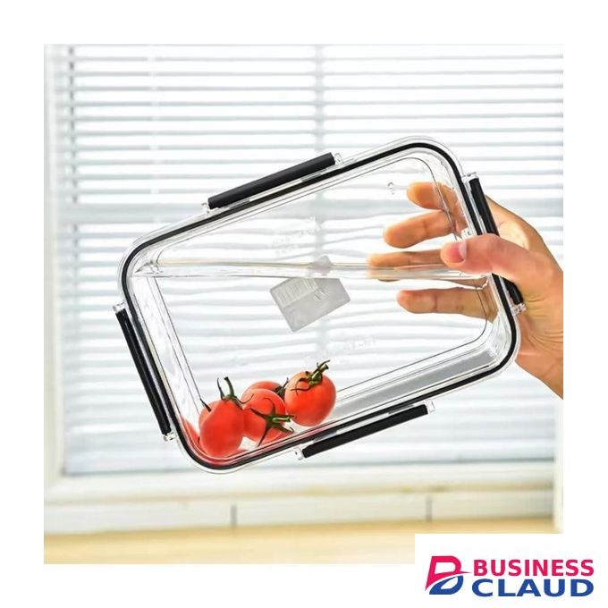 Airtight Fridge Storage Boxes Freezer Storage Containers, Refrigerator Container for Kitchen Storage Set, Storage in Kitchen, Vegetable Storage, Pantry organizer Box(800ML&1200&1800ML)
