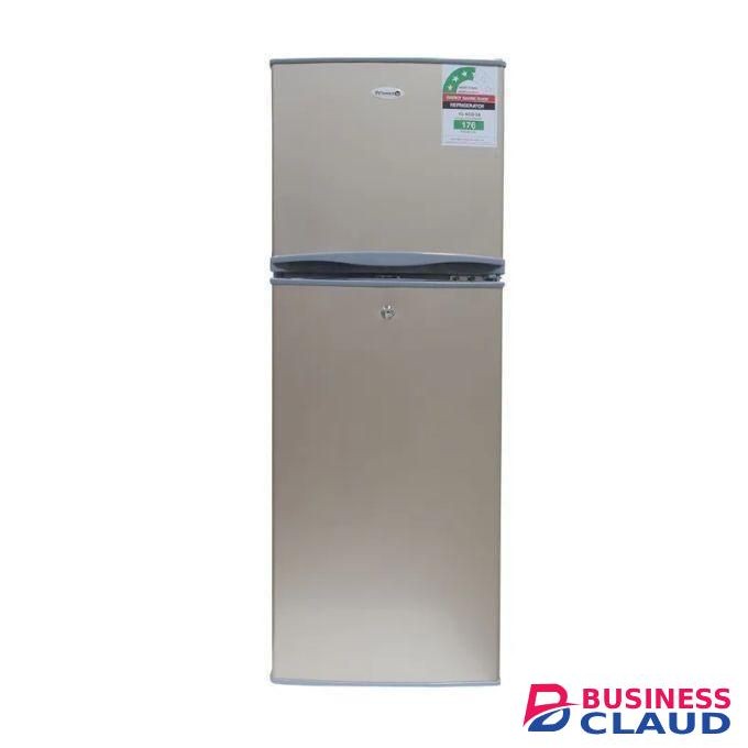 VOLSMART VL-BCD138, 138 Liters Double Door Fridge,Silver (1YR WRTY)