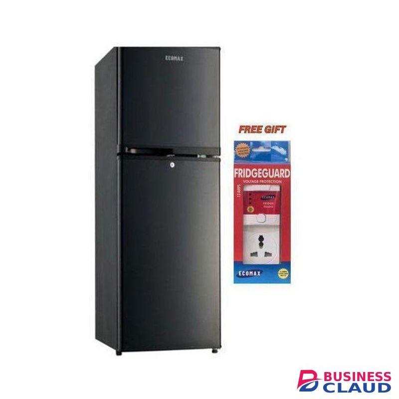 Ecomax 138L Double Door Fridge Energy Efficient+FREE GUARD(1YR WRTY)