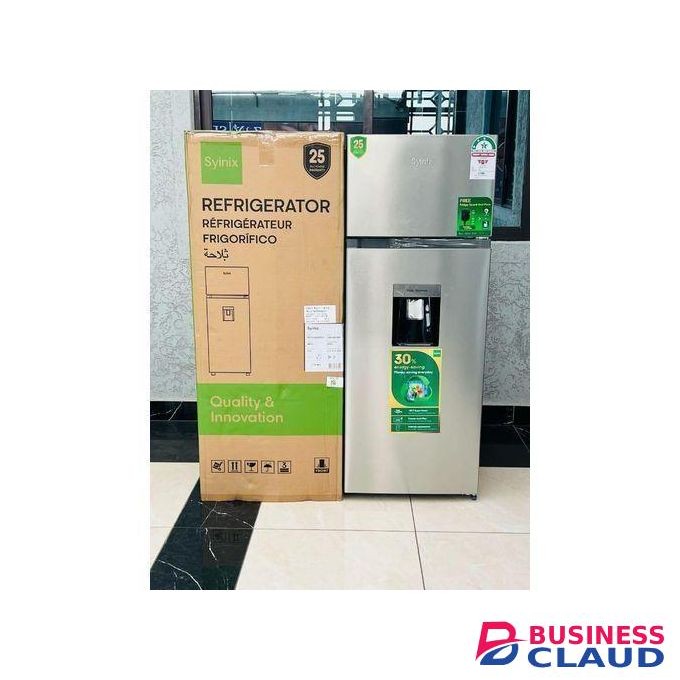 Synix 210L Double Door Fridge FD275BF02K – 3-Star Energy Efficient with Fast Freezing
