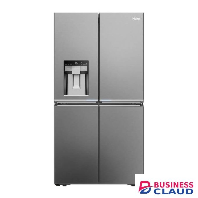Haier 601L No Frost Four Door Fridge Triple Inverter HCR7918EIMP(UK) - Silver