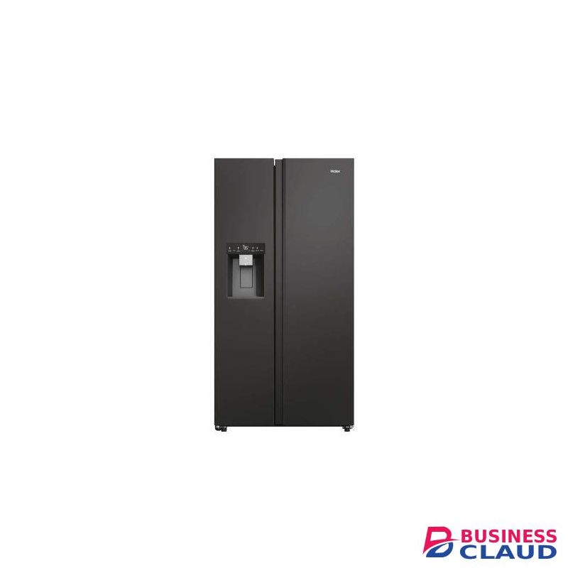 Haier 601L Fridge No Frost Side By Side Door,Twin Inverter (HSW59F18EIPT)- Sunlight Steel