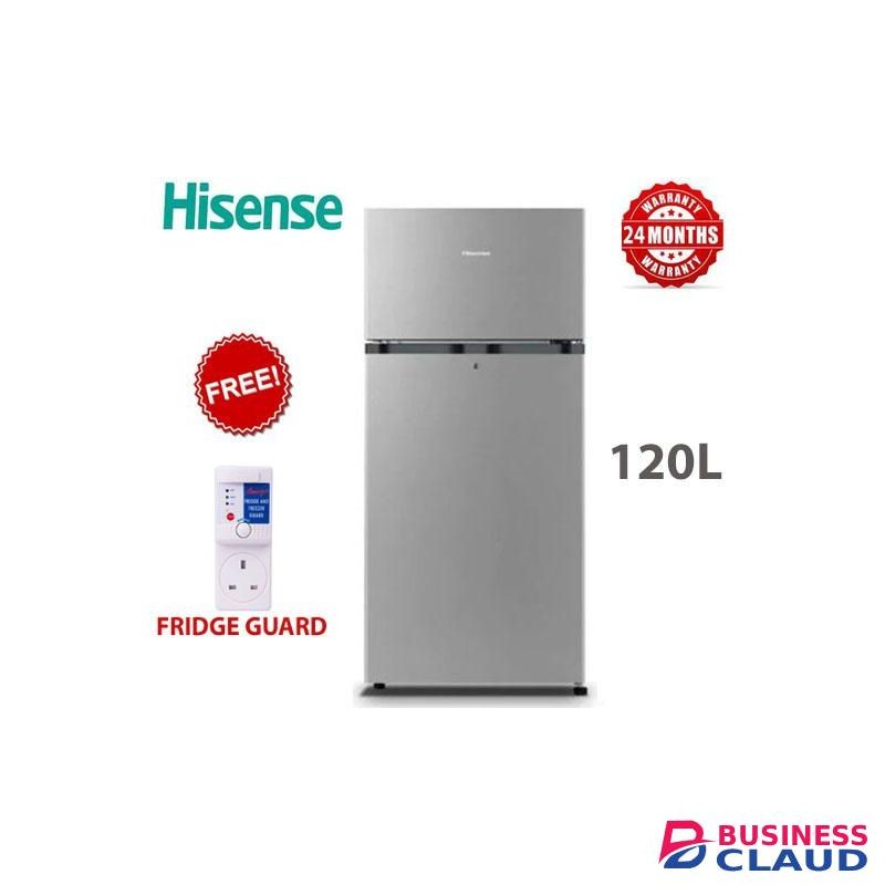 Hisense 120L Double Door Fridge , REF120DR, Fast Cooling(2YEARS WARRANTY)