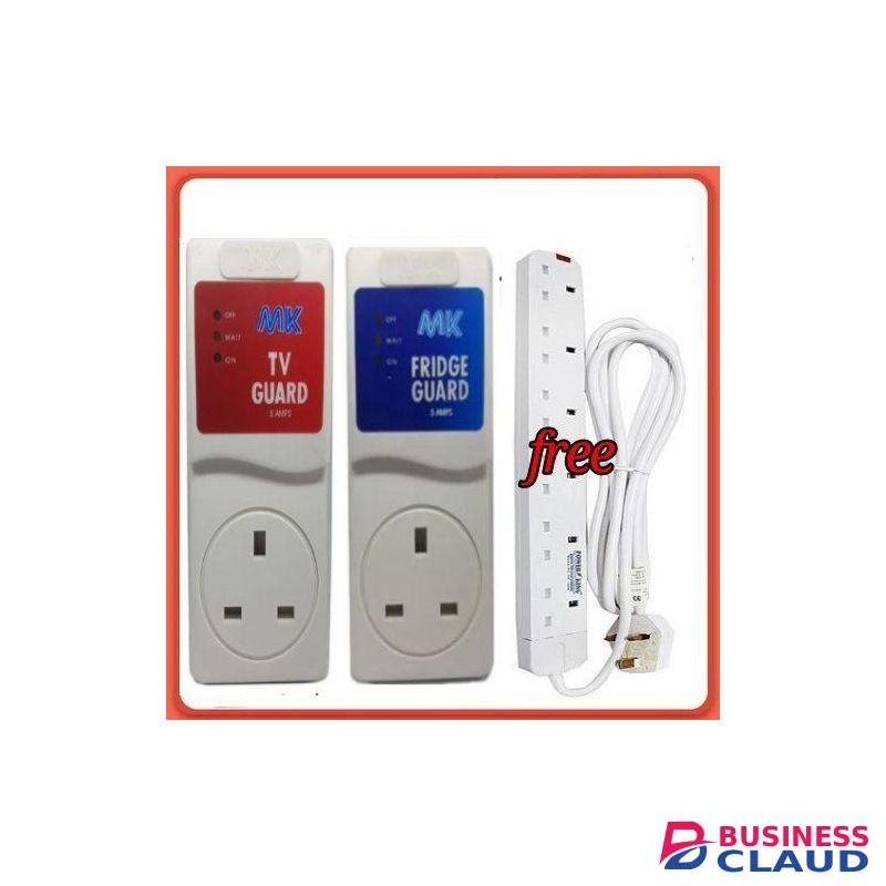 MK tv guard with free fridge guard and extension, TV Guard For Hisense TV + Fridge Guard Samsung Fridge + A FREE 6 Way Extension