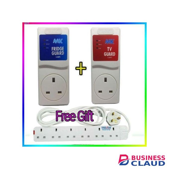 MK tv guard with free fridge guard and extension /Fridge Guard For Samsung Fridge +TV Guard + Free High Quality 6Way Extension