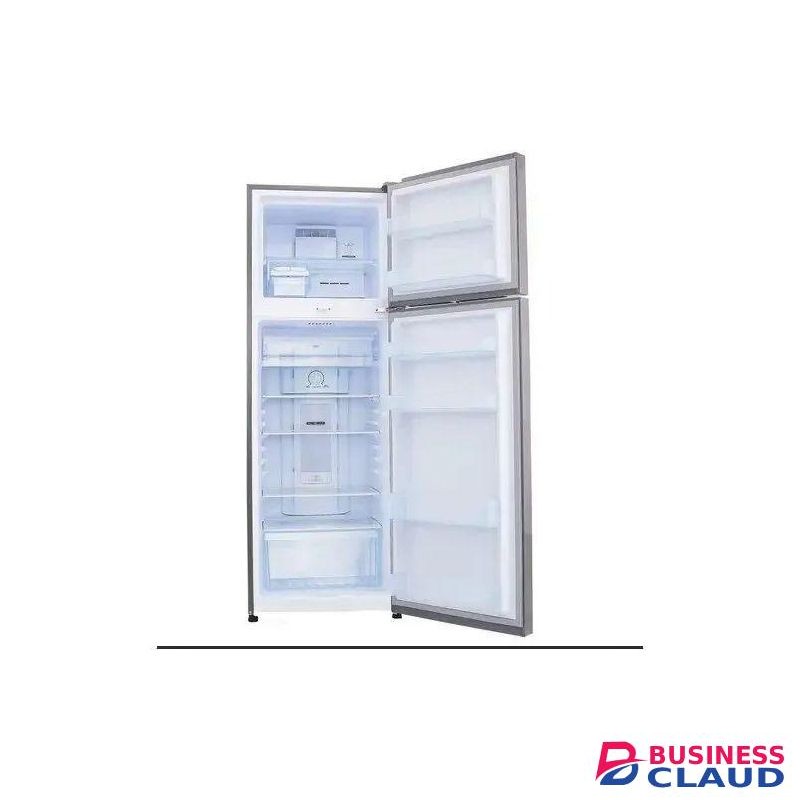 Roch 255L No Frost Double Door Fridge – Energy Efficient With Freezer Compartment FREE FIDGE GUARD
