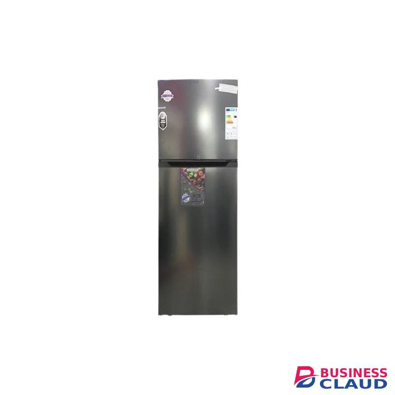 Roch 255L No Frost Double Door Fridge – Energy Efficient With Freezer Compartment FREE FIDGE GUARD