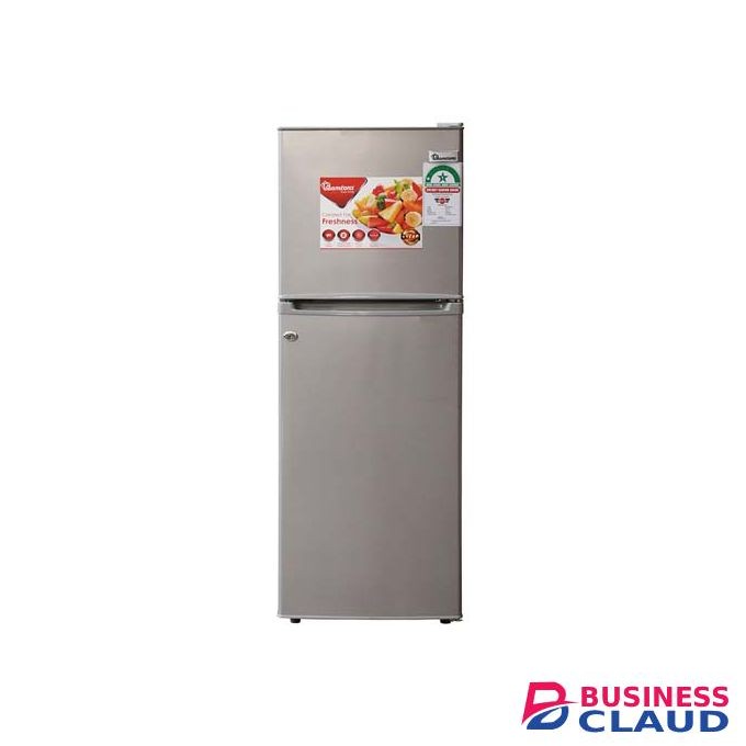 Ramtons RF/173, 2 Door Direct Cool Fridge, 128 Litres - Silver (1YR WRTY)