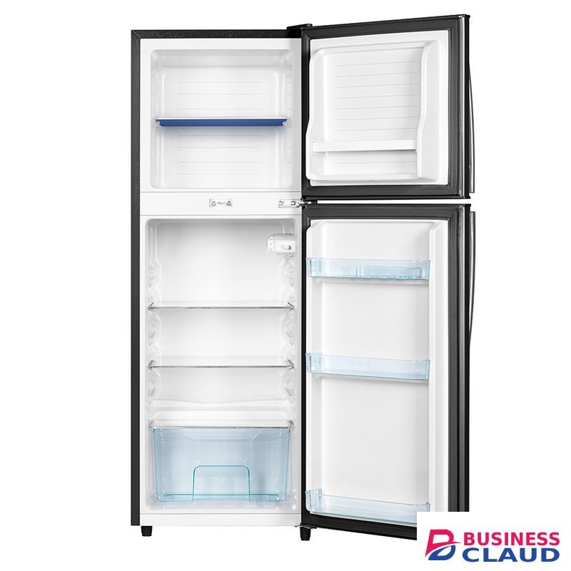 Ramtons RF/203, 2 Door Direct Cool Fridge, 128 Litres - Silver(1YR WRTY)