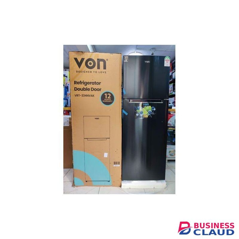 VON 334L No-Frost Fridge – Affordable, Energy-Efficient & Eco-Friendly WITH 10 YEAR COMPRESSOR WARRANT