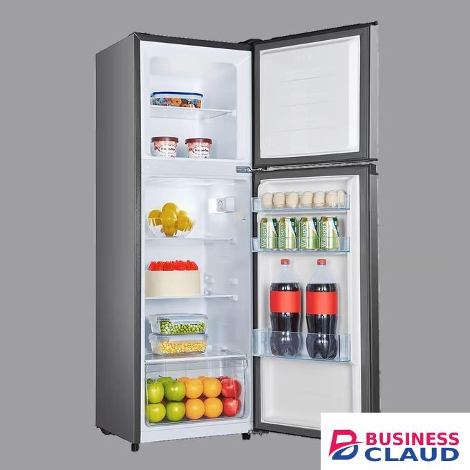 Hisense Fridge 154 Liters Double Door - Silver (2 Years Warranty)