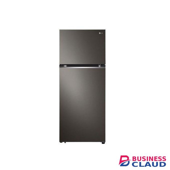 LG GL-B492PXGB 395L, Top Freezer Double Door Fridge - Matte Black (2YRs WRTY)