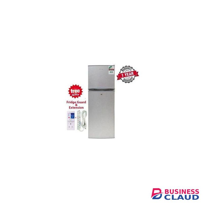 VOLSMART 138liters Double door fridge Energy Efficient Saver with a free gift 1yr Warranty