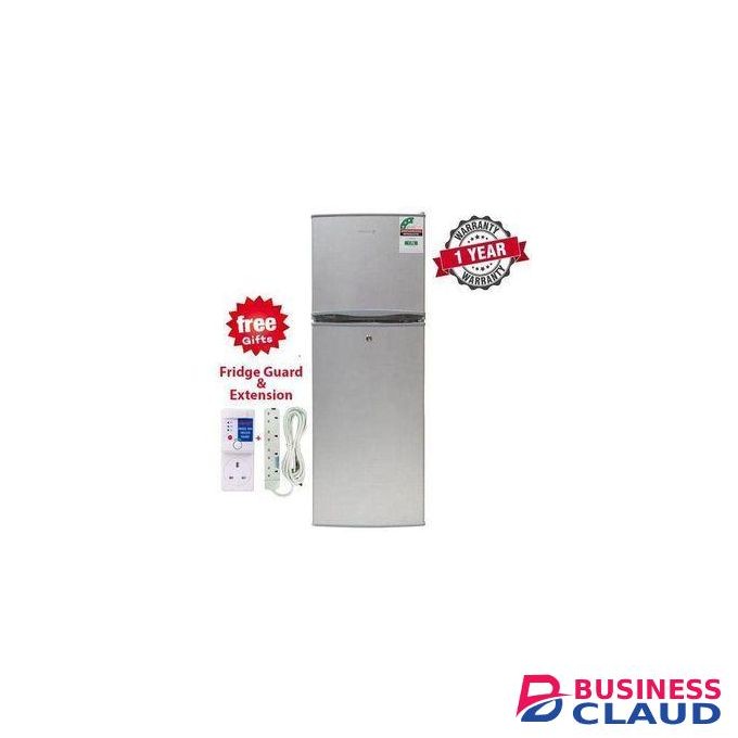 VOLSMART 138liters Double door fridge Energy Efficient Saver with a free gift 1yr Warranty