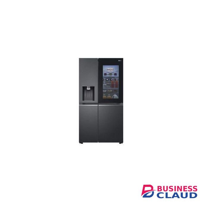 LG 635(L) InstaView Door-in-Door™ Fridge with UVnano®, Matte Black (2YRs WRTY)