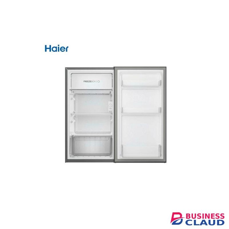 Haier HR-135BLUK2KE 90L Single Door Fridge with Wide range compressor and 10L freezer - Black