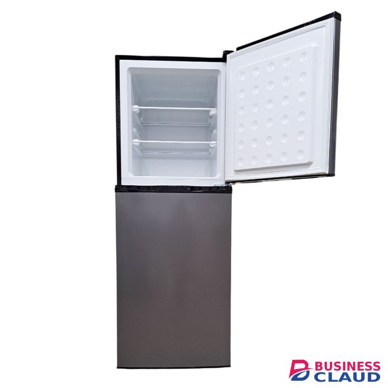 VON VRT-195DRHS Double Door Direct Cool Fridge - 195L, Dark Silver (1YR WRTY)