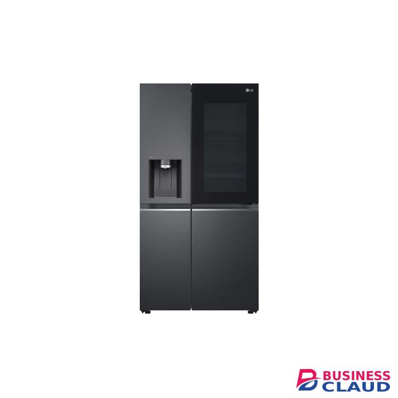 LG GC-X257CQES Net 635(L) InstaView Door-in-Door™ Fridge with UVnano®, Matte Black