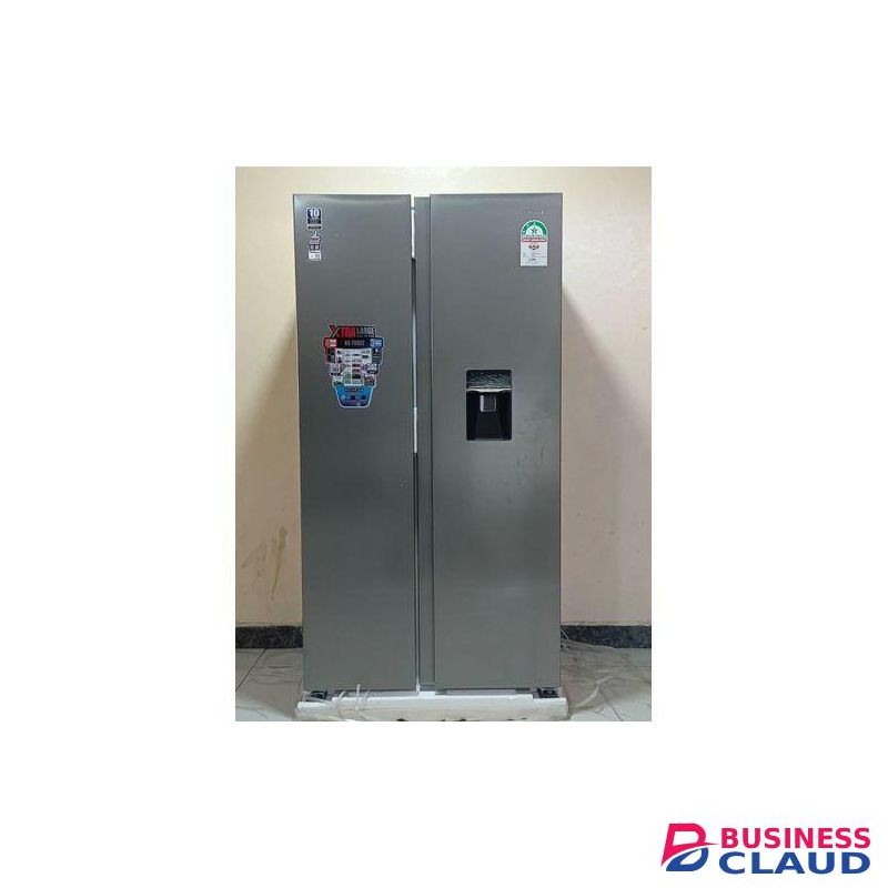 Mikai 595L Side-by-Side No Frost Fridge – AI Inverter, H2O Dispenser & 4 Smart Cooling Zones