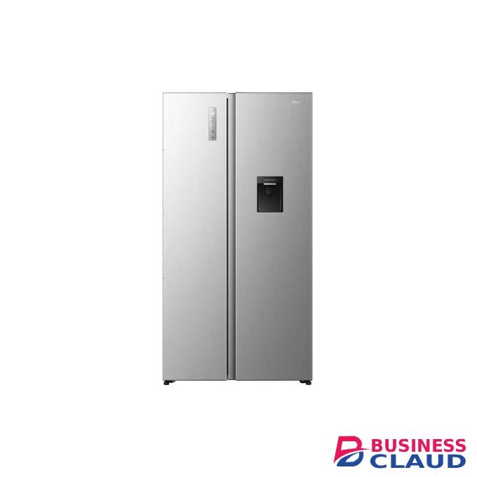Hisense Side by Side Inverter Fridge 541 LTRES,Total No frost,3 Door Storage Racks ,Adjustable Front Legs,twist ice cuber maker 1 YEAR WARRANTY
