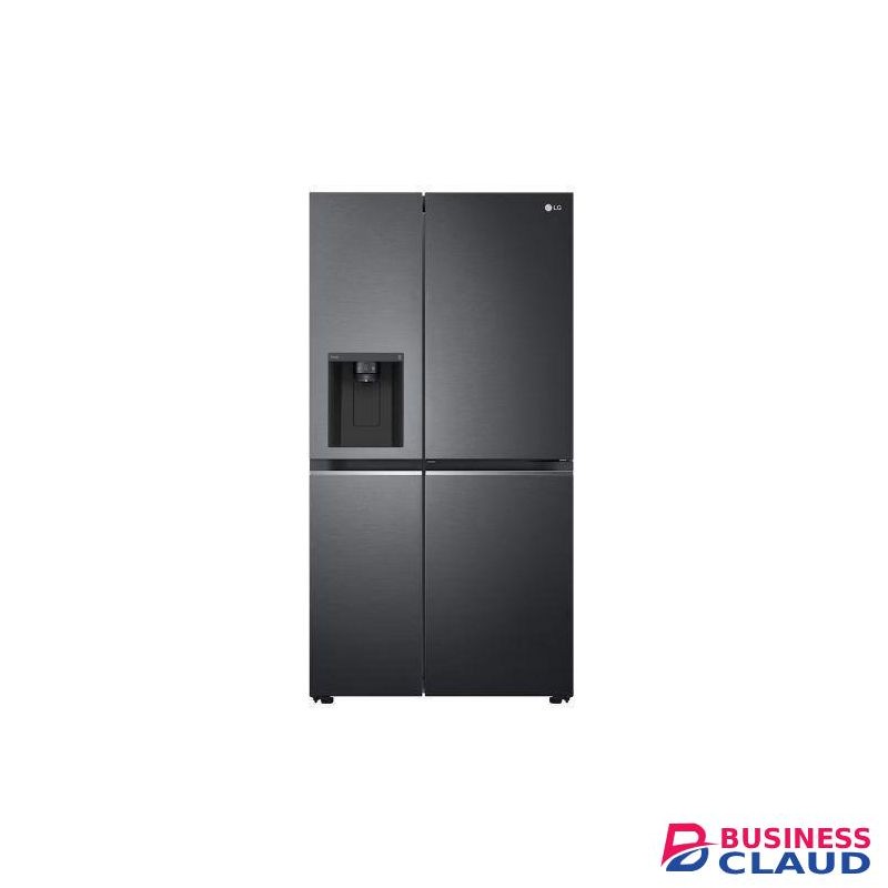 LG 635(L) Side-by-Side with Water Dispenser, Fridge - Matte Black (2YRs WRTY)