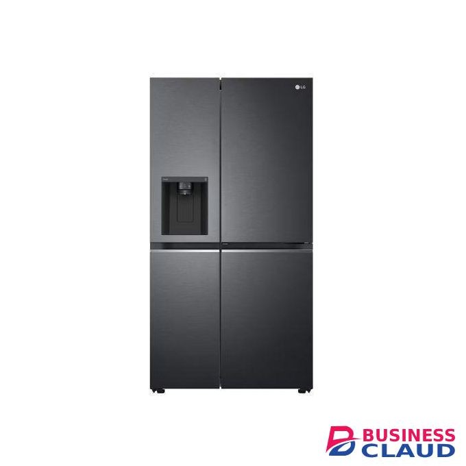 LG 635(L) Side-by-Side with Water Dispenser, Fridge - Matte Black (2YRs WRTY)