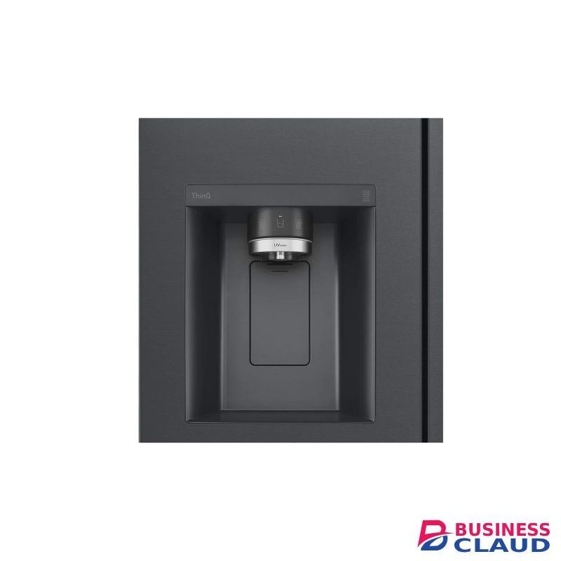 LG GC-J257SQRS Net 635(L) Side-by-Side with UVnano® Water Dispenser in Matte Black Finish Fridge