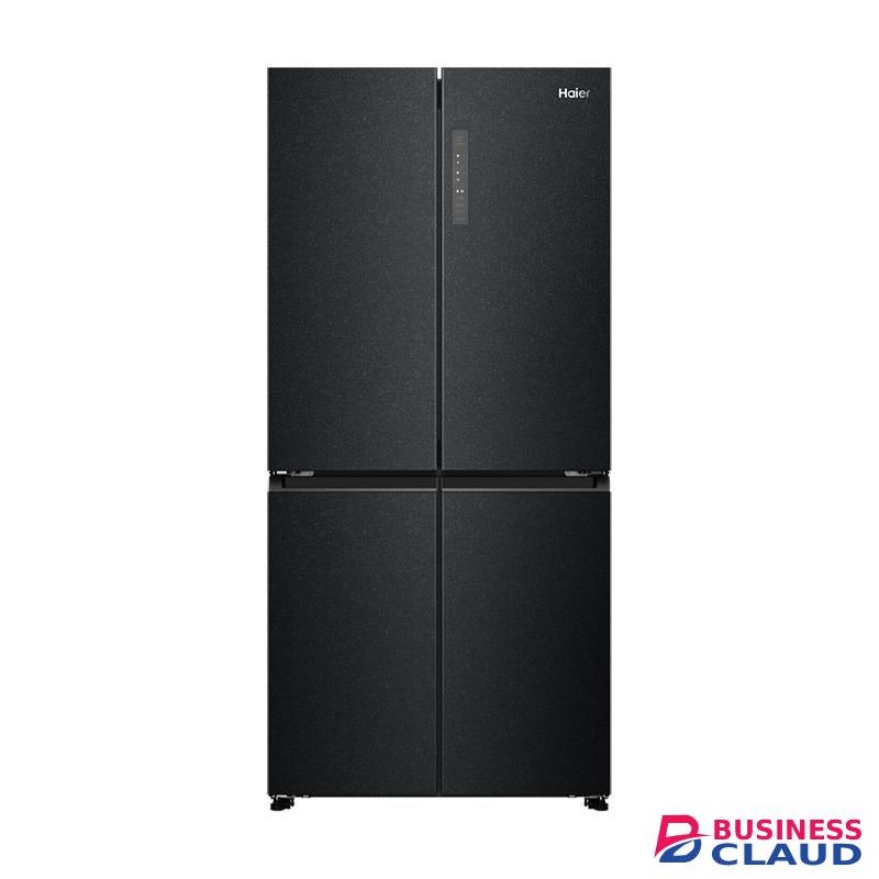 Haier 433L No Frost Four Door Fridge Twin Inverter HRF 525MB - Gemstone Black (2YRs WRTY)