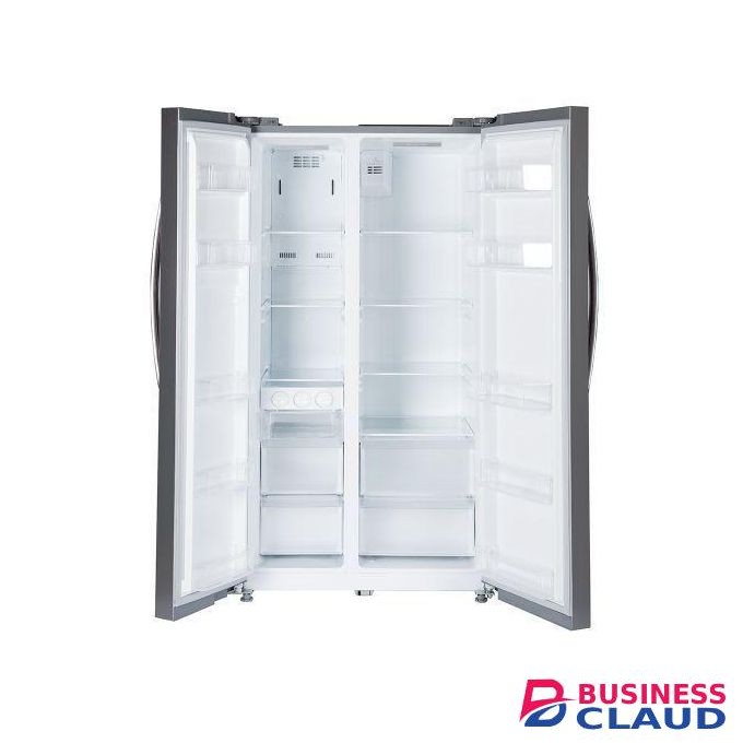 Ramtons RF/265 - 527L Side By Side LED Fridge - Silver (1YR WRTY)