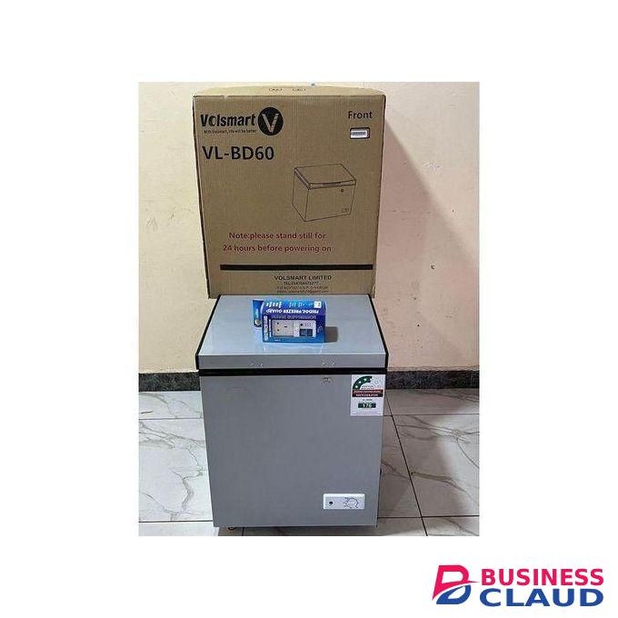 VOLSMART 60 Litres Deep Chest Freezer Plus fridge guard