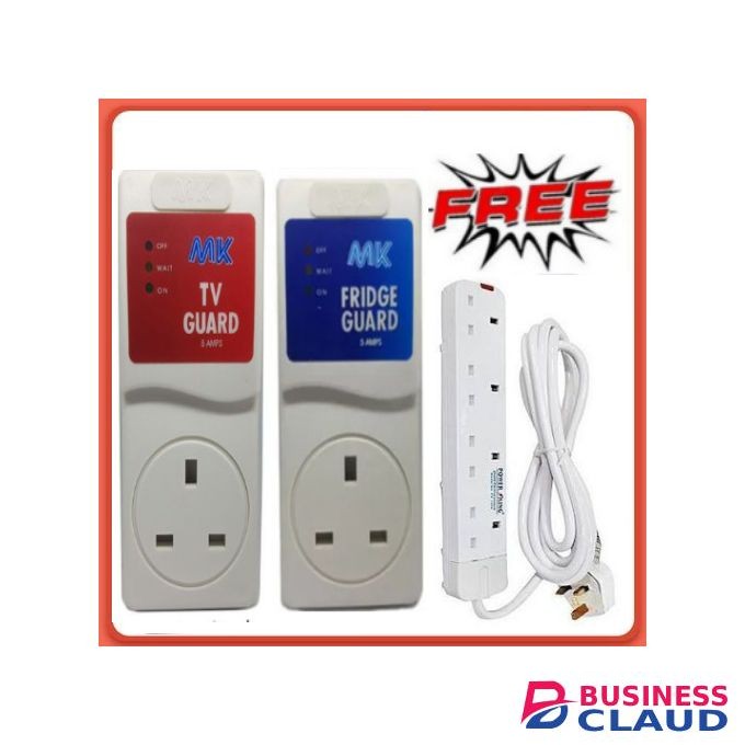 MK TV Guard + Fridge Guard For Hisense Fridge+ A FREE 4 Way Extension