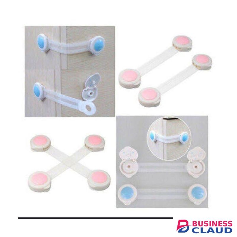 Fridge Locks Baby Safety Locks For Cupboards, Drawers, Refrigerators, And Appliances – Strong Adhesive Childproof Locks For Home Safety