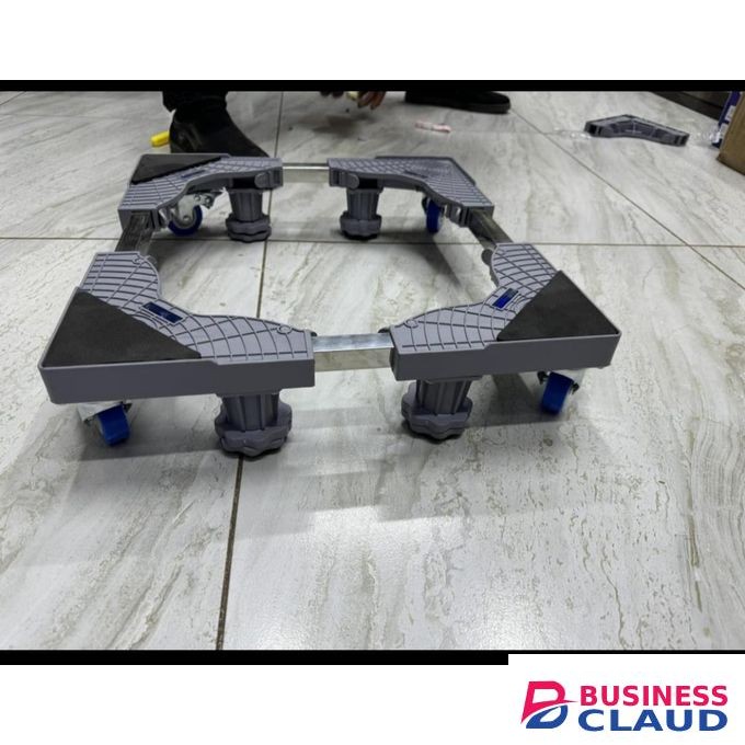 *HEAVY DUTY WASHING MACHINE/FRIDGE/COOKER STAND BASE* Made of sturdy material Raises the washing machine off the floor Provides stability and prevents machine from vibrating Raises the fridge