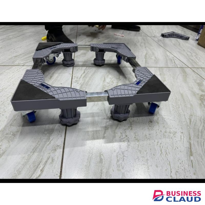 *HEAVY DUTY WASHING MACHINE/FRIDGE/COOKER STAND BASE* Made of sturdy material Raises the washing machine off the floor Provides stability and prevents machine from vibrating Raises the fridge