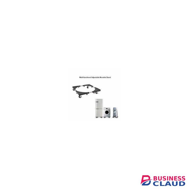 Washing Machine Stand with Wheels, Movable Fridge Stand Adjustable Washer Stand Movable Dryers Base 40-63cm for Dryers, Refrigerators, Freezers