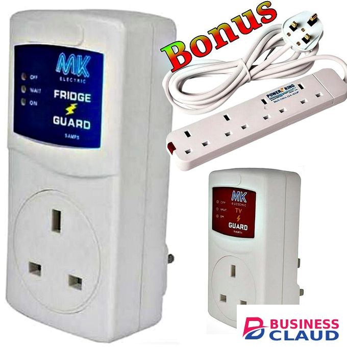 MK Electronics Fridge Guard Voltage Stabilizer // Power King Extension Cable // TV Guard Voltage Stabilizer