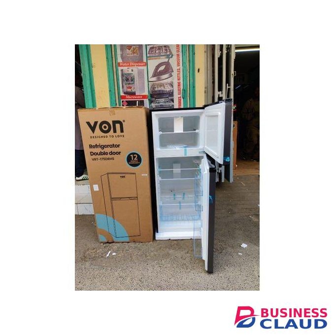 VON Double Door Refrigerator – 175 Litres, Direct Cool